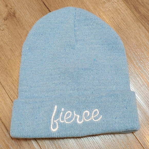 Accessories - FIERCE embroidered beanie
